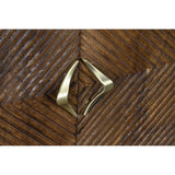 Sideboard DKD Home Decor Golden Dark brown Metal Mango wood 170 x 40 x 90 cm-3