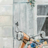 Canvas DKD Home Decor Street Traditional 90 x 3,7 x 90 cm 90 x 3,5 x 90 cm (2 Units)-2