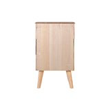 Nightstand DKD Home Decor Golden Light brown MDF Wood 43 x 40 x 70 cm-5