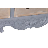 Console DKD Home Decor Grey Natural Paolownia wood MDF Wood 109.5 x 39 x 78.5 cm 109,5 x 39 x 78,5 cm-1
