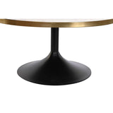 Centre Table DKD Home Decor Metal Marble 76 x 76 x 39,5 cm-2