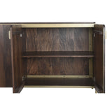 Sideboard DKD Home Decor Brown Steel Mango wood 160 x 40 x 81 cm-5