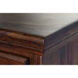 Sideboard DKD Home Decor Wood Metal Dark brown (90 x 40 x 90 cm)-5