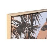 Painting DKD Home Decor 103 x 4,5 x 143 cm 104 x 4,5 x 143,5 cm Palms Tropical (2 Units)-1