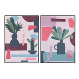 Canvas DKD Home Decor polystyrene Canvas 103 x 4,3 x 143 cm-0