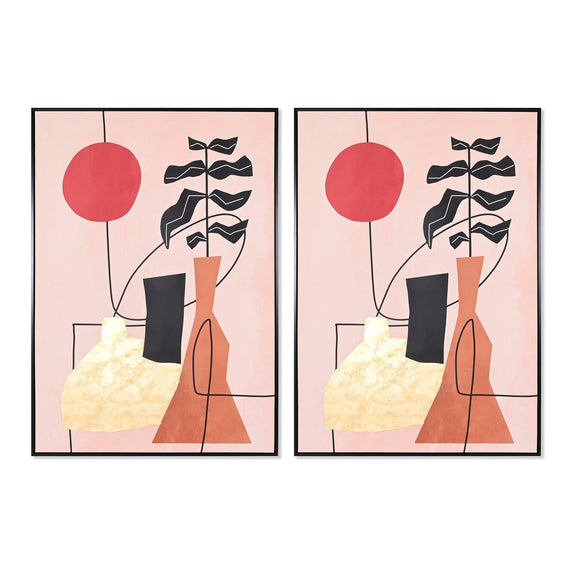 Canvas DKD Home Decor polystyrene Canvas 83 x 4,5 x 122,5 cm-0