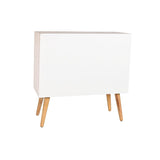 Chest of drawers DKD Home Decor Fir Natural Cotton White (80 x 35 x 80 cm)-1