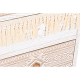 Chest of drawers DKD Home Decor Fir Natural Cotton White (48 x 35 x 89 cm)-4