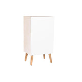 Chest of drawers DKD Home Decor Fir Natural Cotton White (48 x 35 x 89 cm)-1