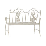 Bench DKD Home Decor White 118 x 53 x 98 cm-1