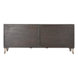 Sideboard DKD Home Decor Metal Brown Mango wood (177 x 45 x 77 cm)-3