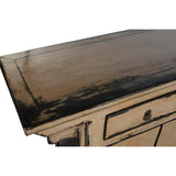 Sideboard DKD Home Decor Elm wood White Cream Dark brown 176 x 42 x 83 cm-5
