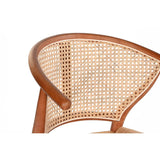 Dining Chair DKD Home Decor 49 x 42 x 78 cm 57 x 48 x 80 cm Brown-3