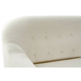 Chaise Longue Sofa DKD Home Decor Cream Rubber wood 226 x 144 x 84 cm-2