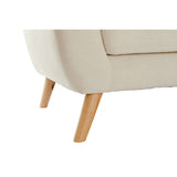 Chaise Longue Sofa DKD Home Decor Cream Rubber wood 226 x 144 x 84 cm-3
