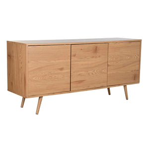 Sideboard DKD Home Decor Natural Metal MDF Wood 160 x 45 x 75 cm-0