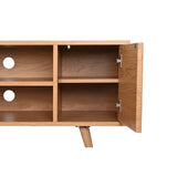 TV furniture DKD Home Decor Natural Metal MDF Wood 120 x 40 x 57 cm-5