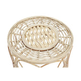 Set of 2 tables DKD Home Decor Brown 50 x 50 x 40 cm 50 x 50 x 41,5 cm-2