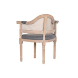 Dining Chair DKD Home Decor Dark grey 67 x 51 x 85 cm 79 x 53 x 85 cm-1