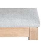Dining Chair DKD Home Decor Fir Polyester Light grey (46 x 61 x 86 cm)-2