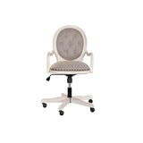 Office Chair DKD Home Decor White Light grey 52 x 50 x 88 cm-5
