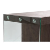 Sideboard DKD Home Decor Brown Transparent Crystal Walnut MDF Wood 160 x 45 x 80 cm-6