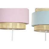 Floor Lamp DKD Home Decor 38 x 38 x 154 cm Pink Metal Green 220 V 50 W (2 Units)-1