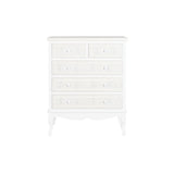 Chest of drawers DKD Home Decor Grey Wood White Romantic MDF Wood (80 x 42 x 105 cm)-4