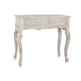 Hall Table with 2 Drawers DKD Home Decor White Brown Mango wood 91 x 42 x 81 cm-2