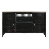 Bar unit DKD Home Decor White Brown Black 157 x 52 x 90 cm BAR-5