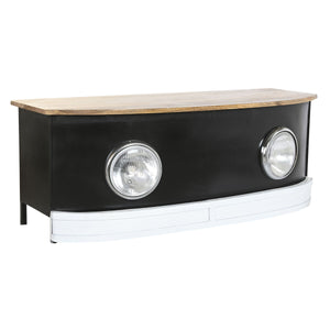 Centre Table DKD Home Decor Black Iron Mango wood 120 x 45 x 45 cm-0