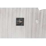 Wall mirror DKD Home Decor White Natural Indian Man Stripped 90 x 1,5 x 90 cm (90 Pieces)-1