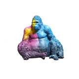 Decorative Figure DKD Home Decor Multicolour Modern Gorilla 92 x 64 x 85 cm-0