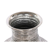 Vase DKD Home Decor Golden Silver Aluminium Modern Aged finish 38 x 38 x 50 cm (2 Units)-2