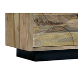 Display Stand DKD Home Decor Crystal Mango wood 90 x 40 x 190 cm-6