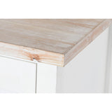 Sideboard DKD Home Decor White Fir MDF Wood 130 x 40 x 80 cm-1