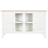 Sideboard DKD Home Decor White Fir MDF Wood 130 x 40 x 80 cm-5