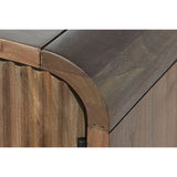 Sideboard DKD Home Decor Natural Wood 160 x 38 x 75 cm-2
