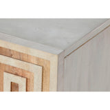 Sideboard DKD Home Decor 160 x 38 x 75 cm Golden Wood White Light brown-8