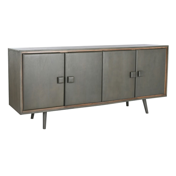 Sideboard DKD Home Decor Dark grey Wood 177 x 38 x 75 cm-0