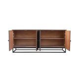 Sideboard DKD Home Decor Dark brown Wood 177 x 38 x 75 cm-7