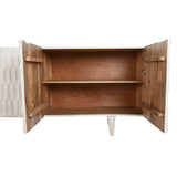 Sideboard DKD Home Decor 177 x 40 x 75 cm White Mango wood-2
