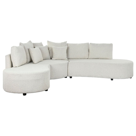 Sofa DKD Home Decor White Wood Modern 250 x 241 x 66 cm-0