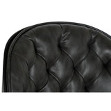 Chair DKD Home Decor Black Dark grey 47,5 x 57,5 x 83 cm-6