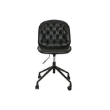 Chair DKD Home Decor Black Dark grey 47,5 x 57,5 x 83 cm-3