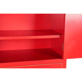 Cupboard DKD Home Decor 85,5 x 50,5 x 186,2 cm Fir Red MDF Wood-8