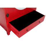 Cupboard DKD Home Decor 85,5 x 50,5 x 186,2 cm Fir Red MDF Wood-3