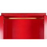 Cupboard DKD Home Decor 85,5 x 50,5 x 186,2 cm Fir Red MDF Wood-6