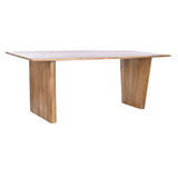 Dining Table DKD Home Decor Brown Mango wood 200 x 100 x 76 cm-0