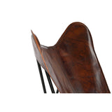 Chair DKD Home Decor Brown Metal 76 x 76 x 89 cm-1